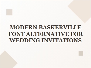 The Best Modern Alternatives to Baskerville